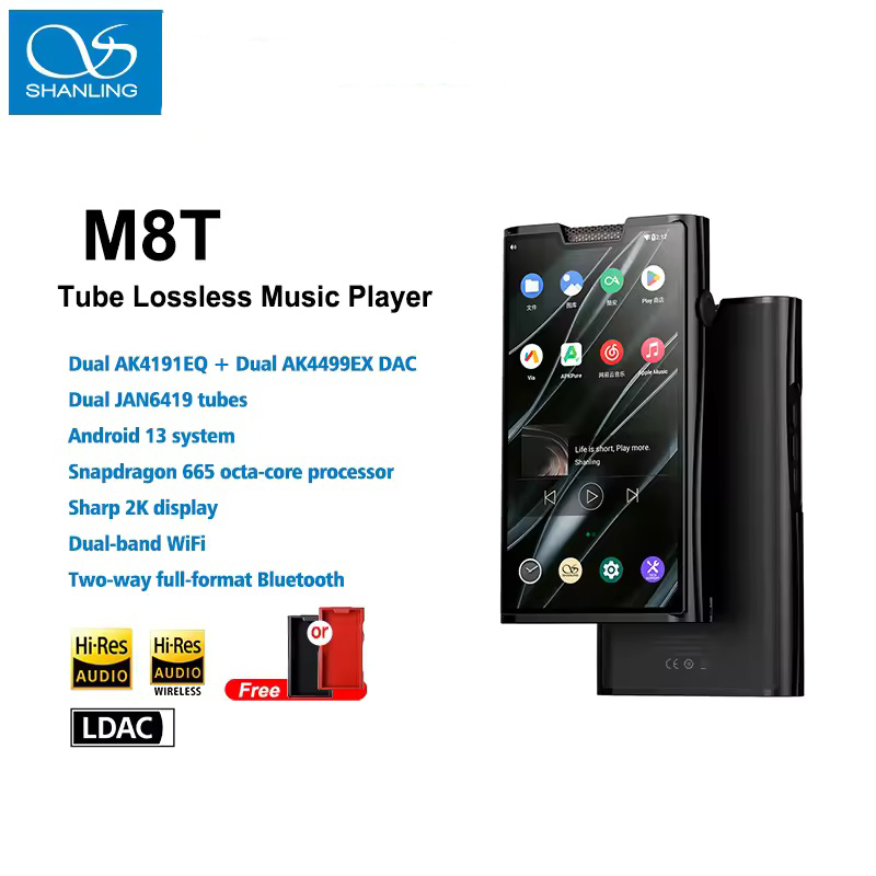Mp3 Audio Music Youtube - SHANLING M8T Flagship Tube Android Draagbare