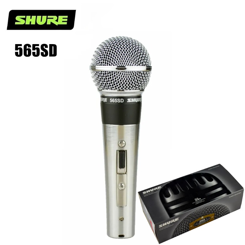 Shure Mic Mv7 - Shure SM58 565SD Klassieke Dynamische Bedrade