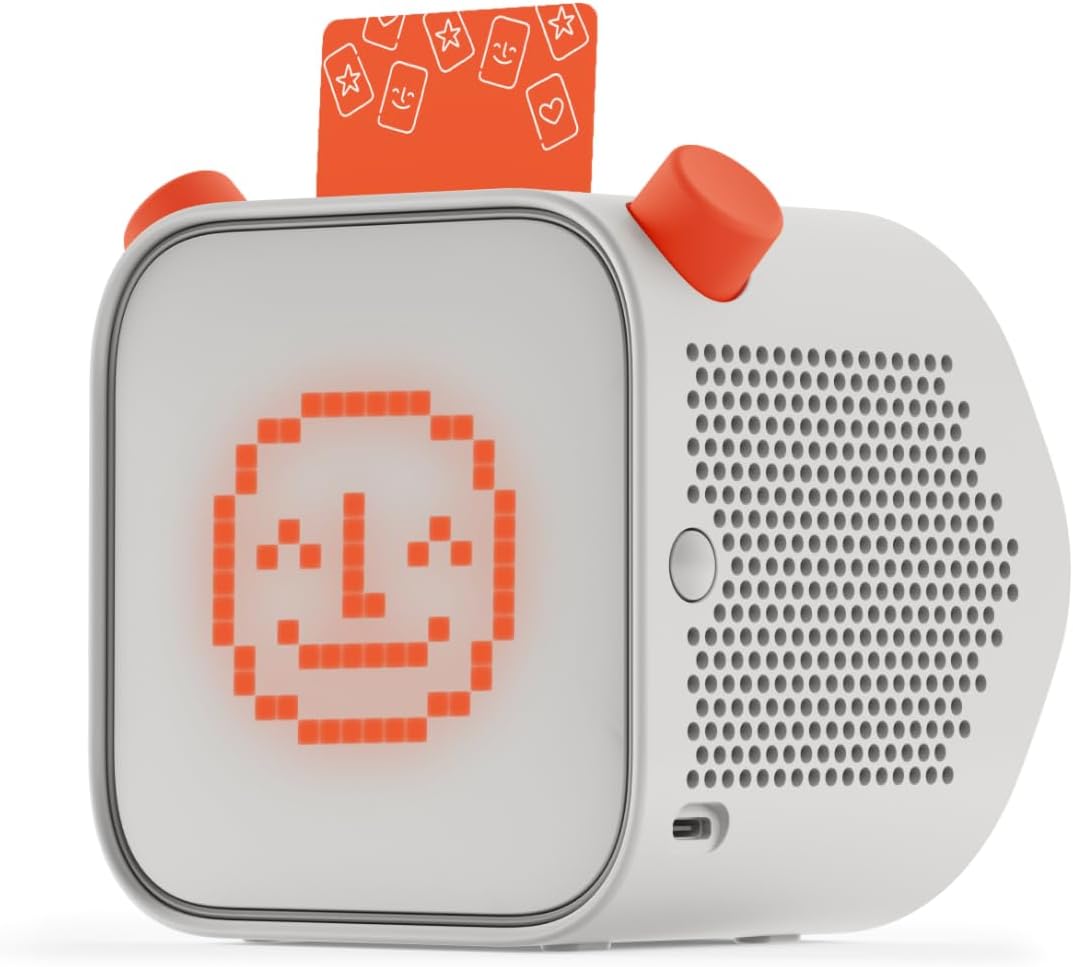 Audio Music Image - Bluetooth-audioluidspreker voor kinderen met pixeldisplay, schermloos