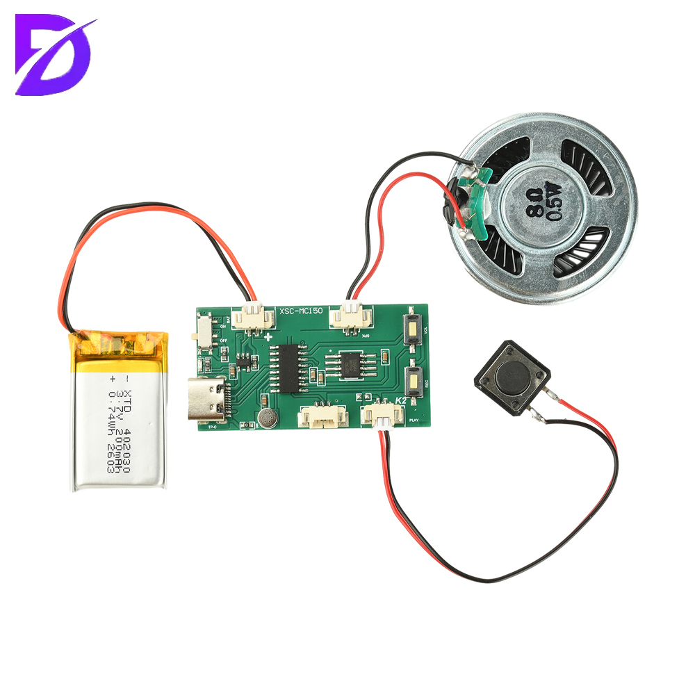 Music Audiobook - DIY audio-opname- en afspeelmodule voor MP3-muziek