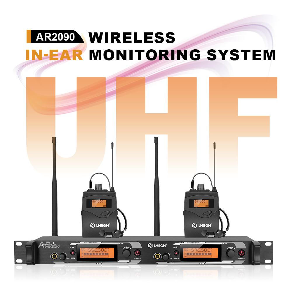 Audio Music Live - LMBGM AR2090 Pro UHF Professioneel Draadloos