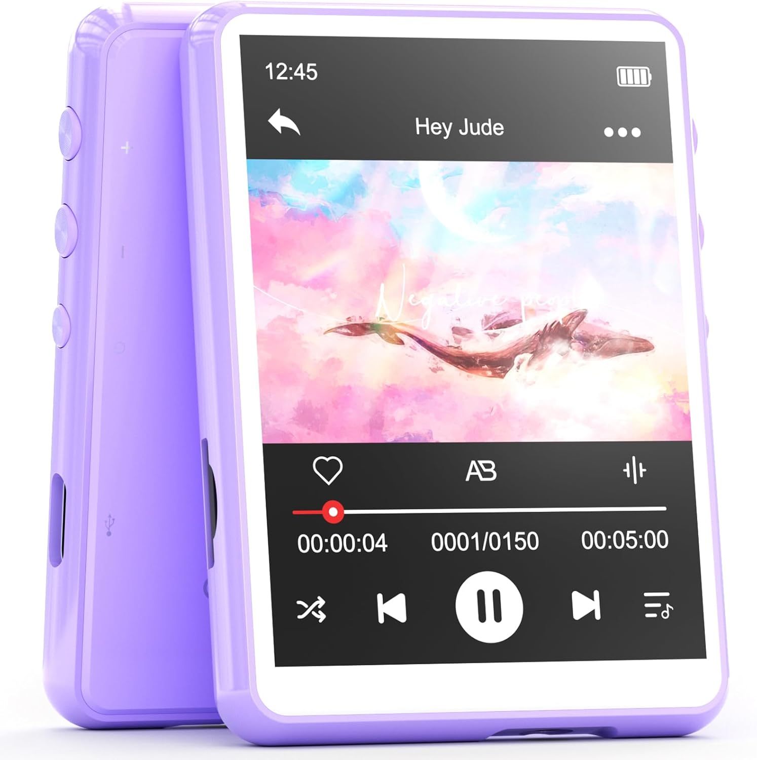 Music Audiobook - MECHEN 64GB MP3-speler Draagbare digitale muziekspeler