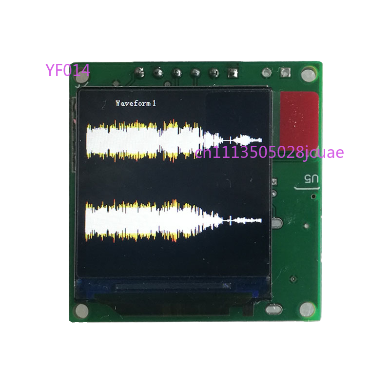 Audio Music Equalizer - 1,3 inch kleuren LCD-audio-muziekspectrumweergavemodule Dynamisch equalizer-uitvoerscherm