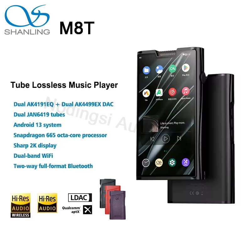 Mp3 Audio Music Youtube - SHANLING M8T MP3-speler Tube Draagbare HIFI-muziekspeler