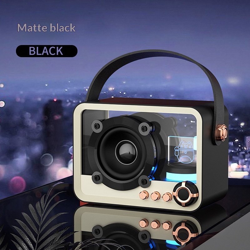 Audio Music Equalizer - Transparante draadloze luidspreker Mecha Bluetooth Draagbare
