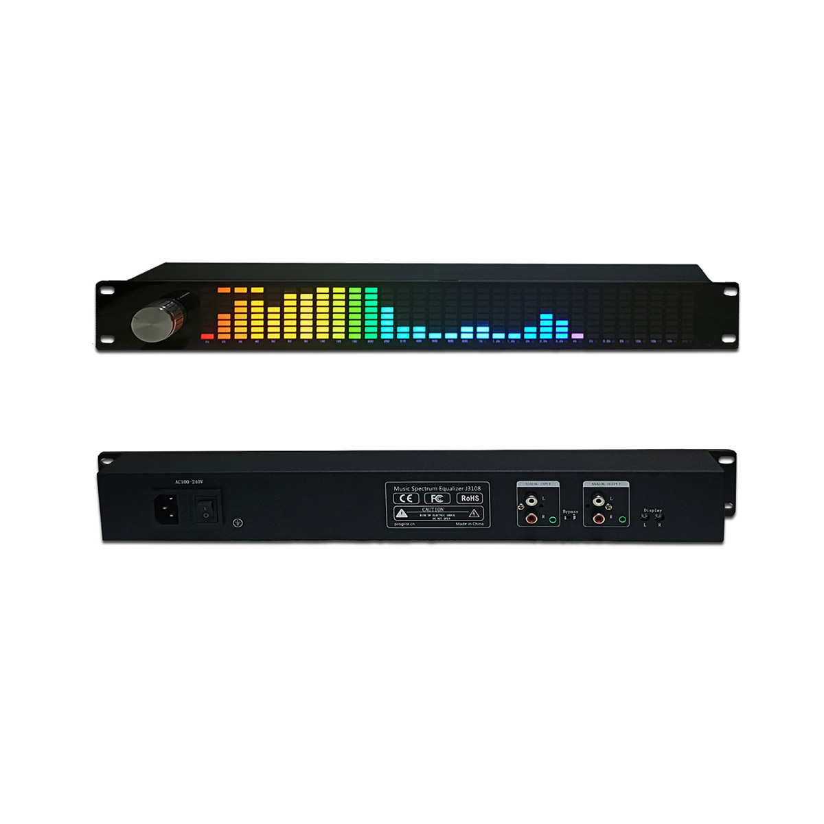 1.5U Muziekspectrum Digitale E - Audio Music Equalizer recensie en prijs