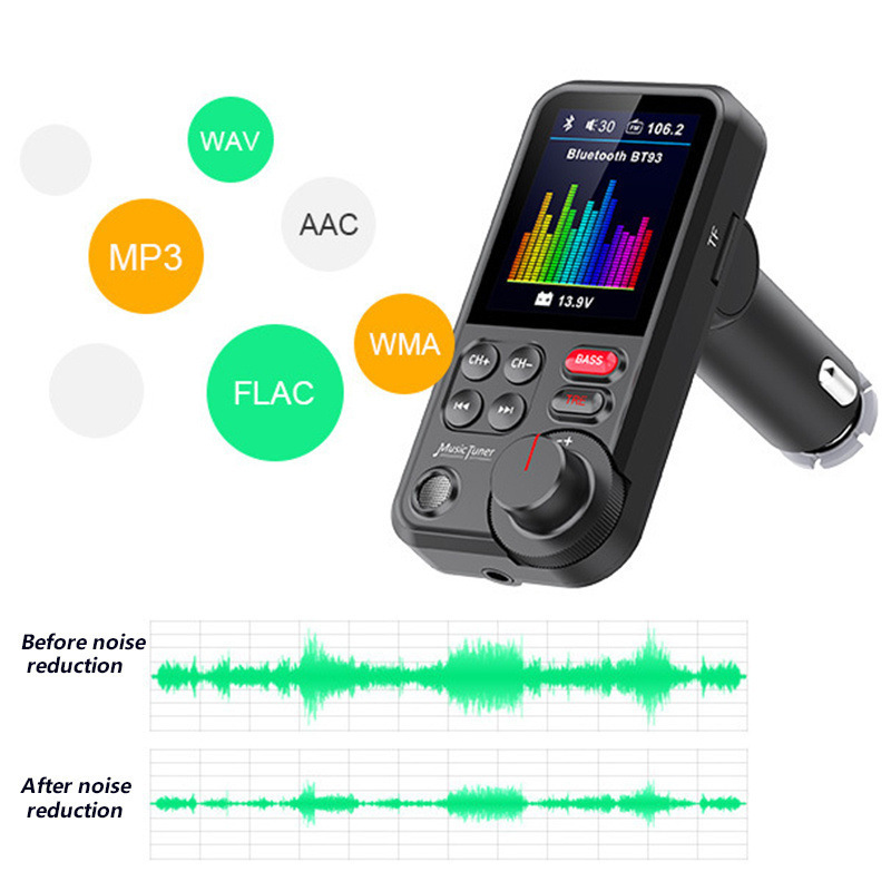 FM-zender Auto MP3-speler USB- - Audio Music Equalizer recensie en prijs