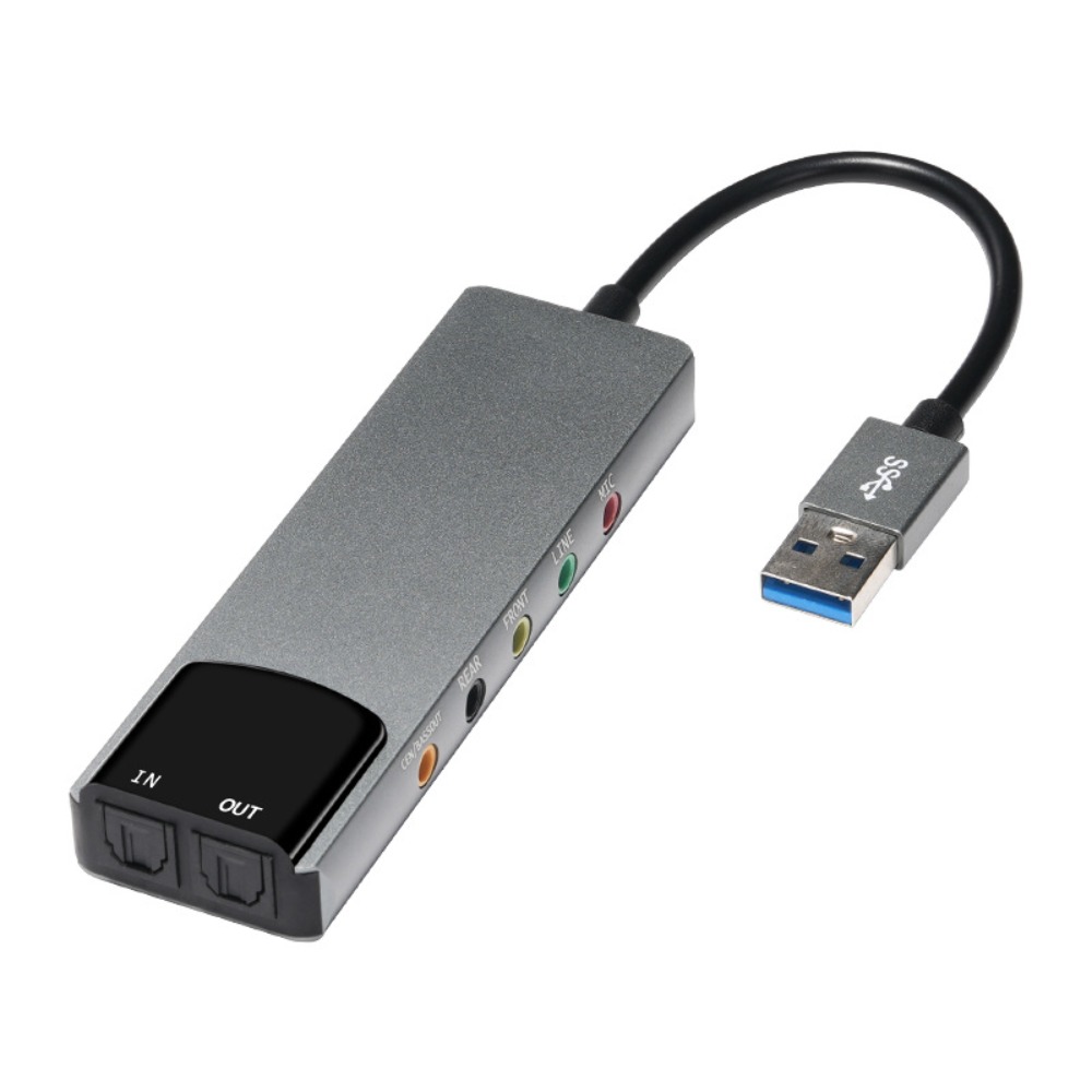 Nieuwe USB-geluidskaart 7.1 5. - Audio Music Live recensie en prijs