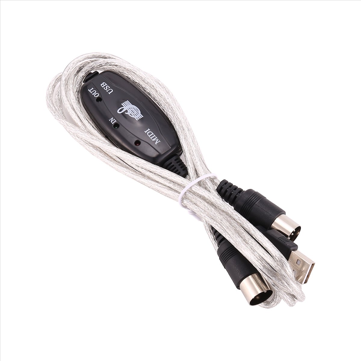 AA80 USB naar MIDI 5-pins kabe - Audio Music Edit recensie en prijs