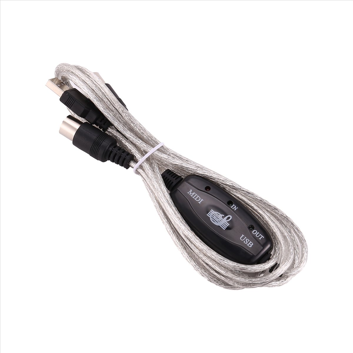 AA80 USB naar MIDI 5-pins kabe - Audio Music Edit recensie en prijs