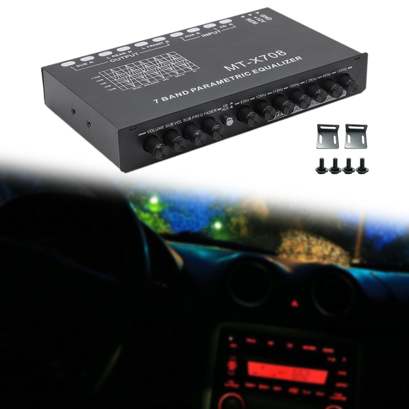 7-bands EQ equalizer DC 12V su - Audio Music Equalizer recensie en prijs