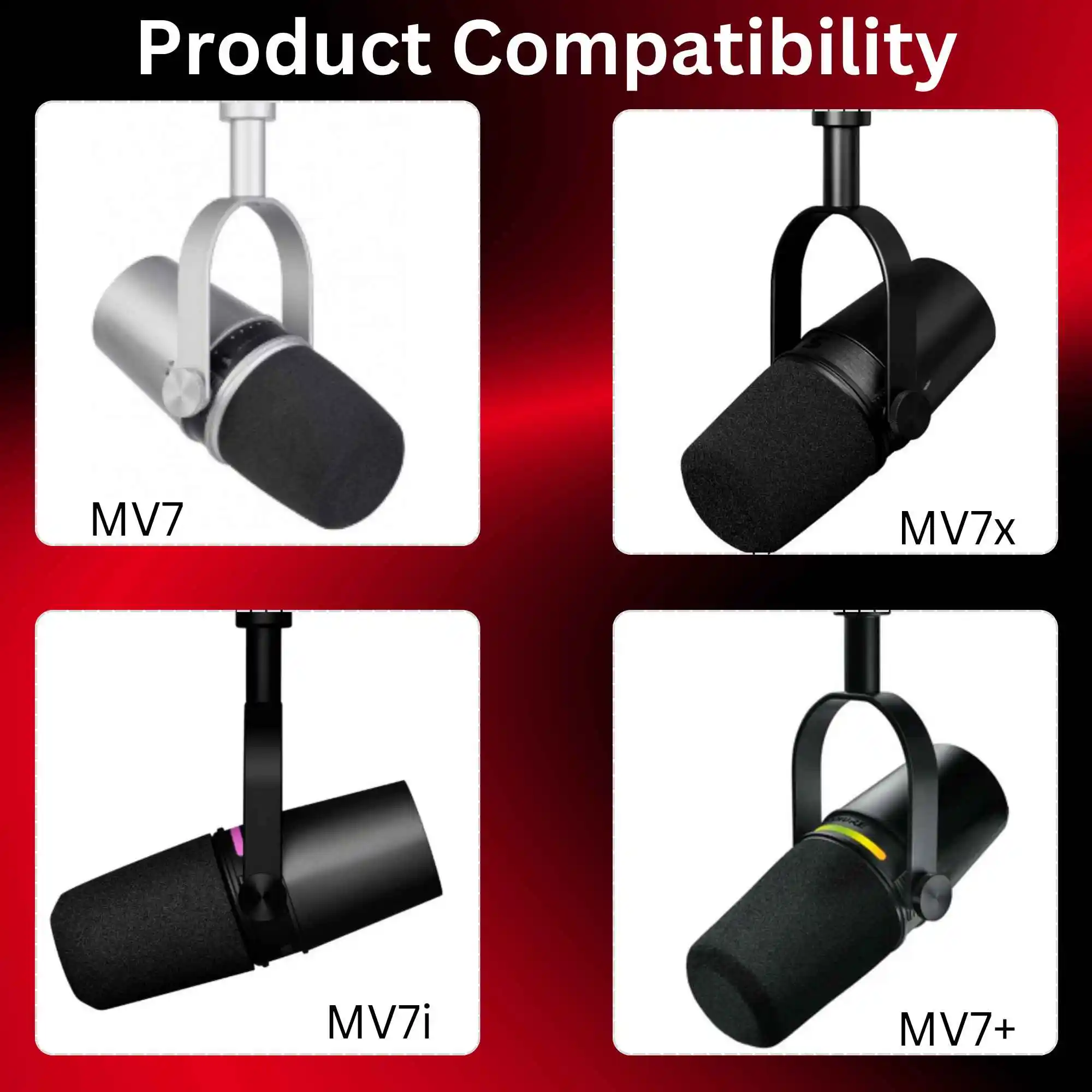 Vervangend schuim popfilter vo - Shure Mic Mv7 recensie en prijs