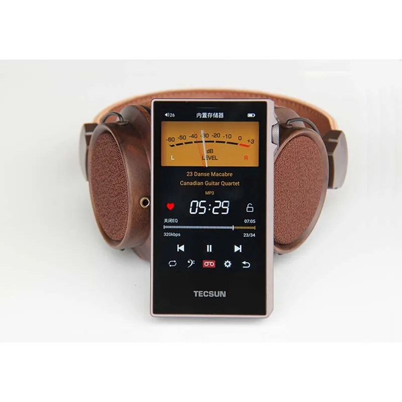 Tecsun PD-60 4 inch IPS touchs - Audio Music Equalizer recensie en prijs