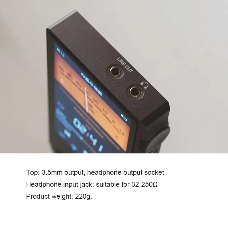 Tecsun PD-60 4 inch IPS touchs - Audio Music Equalizer recensie en prijs