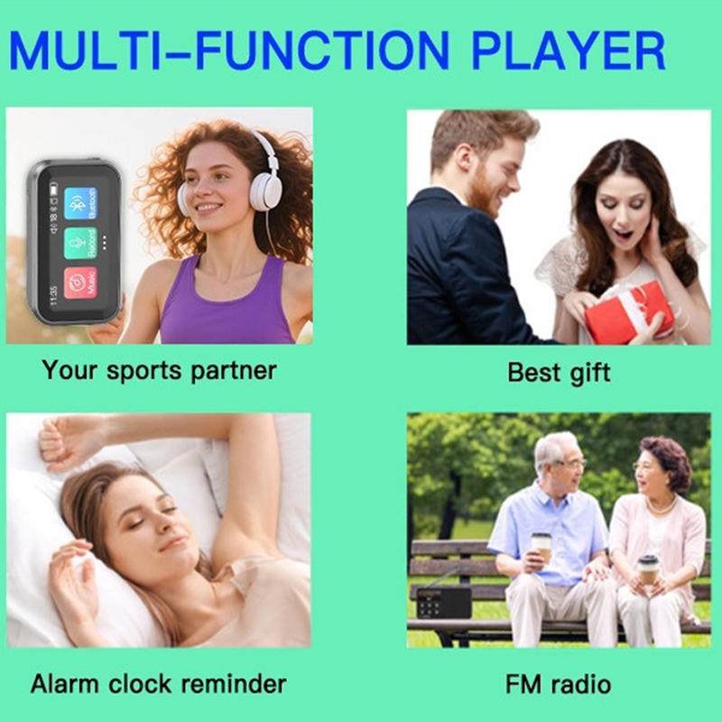 Touchscreen Mini Bluetooth MP3 - Music Audiobook recensie en prijs