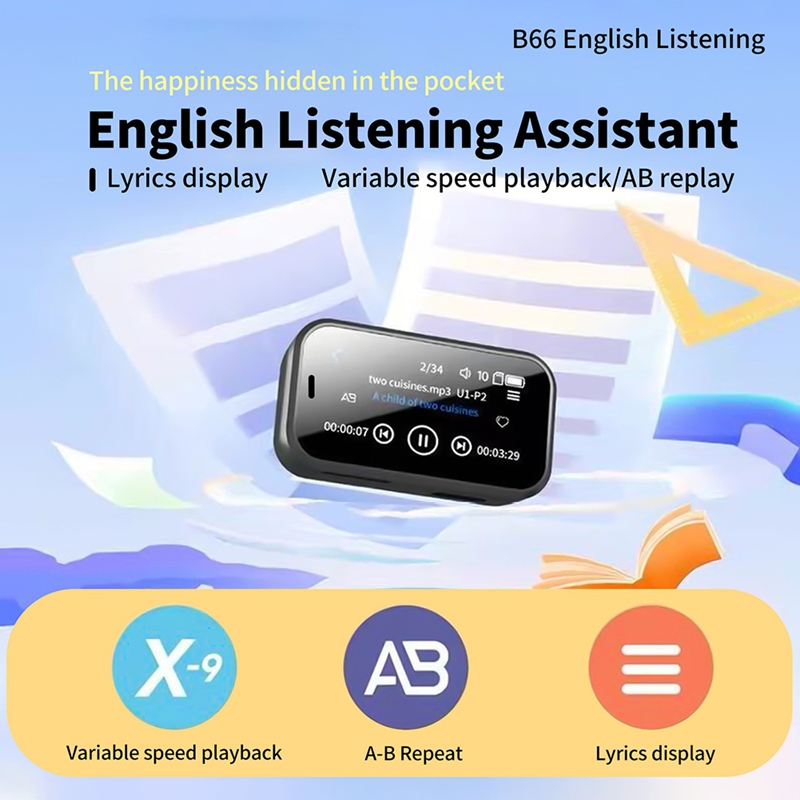 Touchscreen Mini Bluetooth MP3 - Music Audiobook recensie en prijs