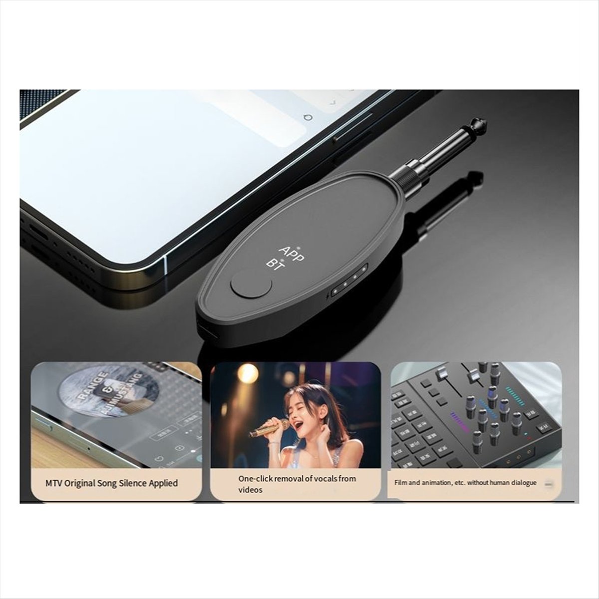 Punctueel-Audio-ontvanger Adap - Audio Music Remover Free recensie en prijs
