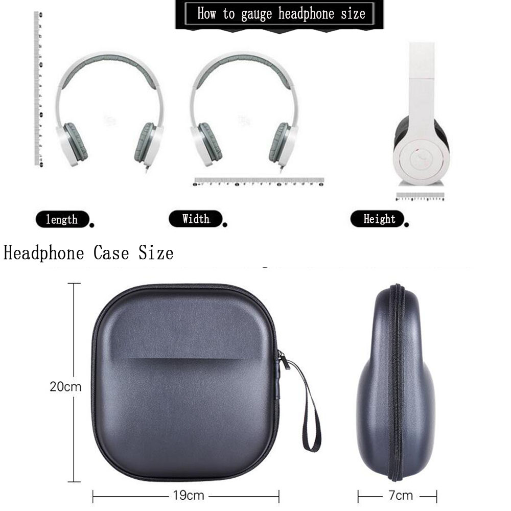 POYATU Oortelefoon Case Tas Vo - Sennheiser Headphone Hd 25 recensie en prijs