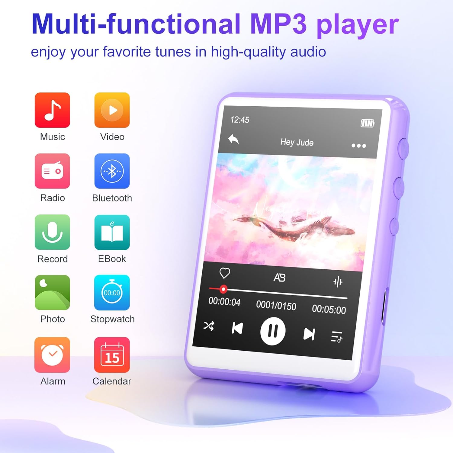 MECHEN 64GB MP3-speler Draagba - Music Audiobook recensie en prijs
