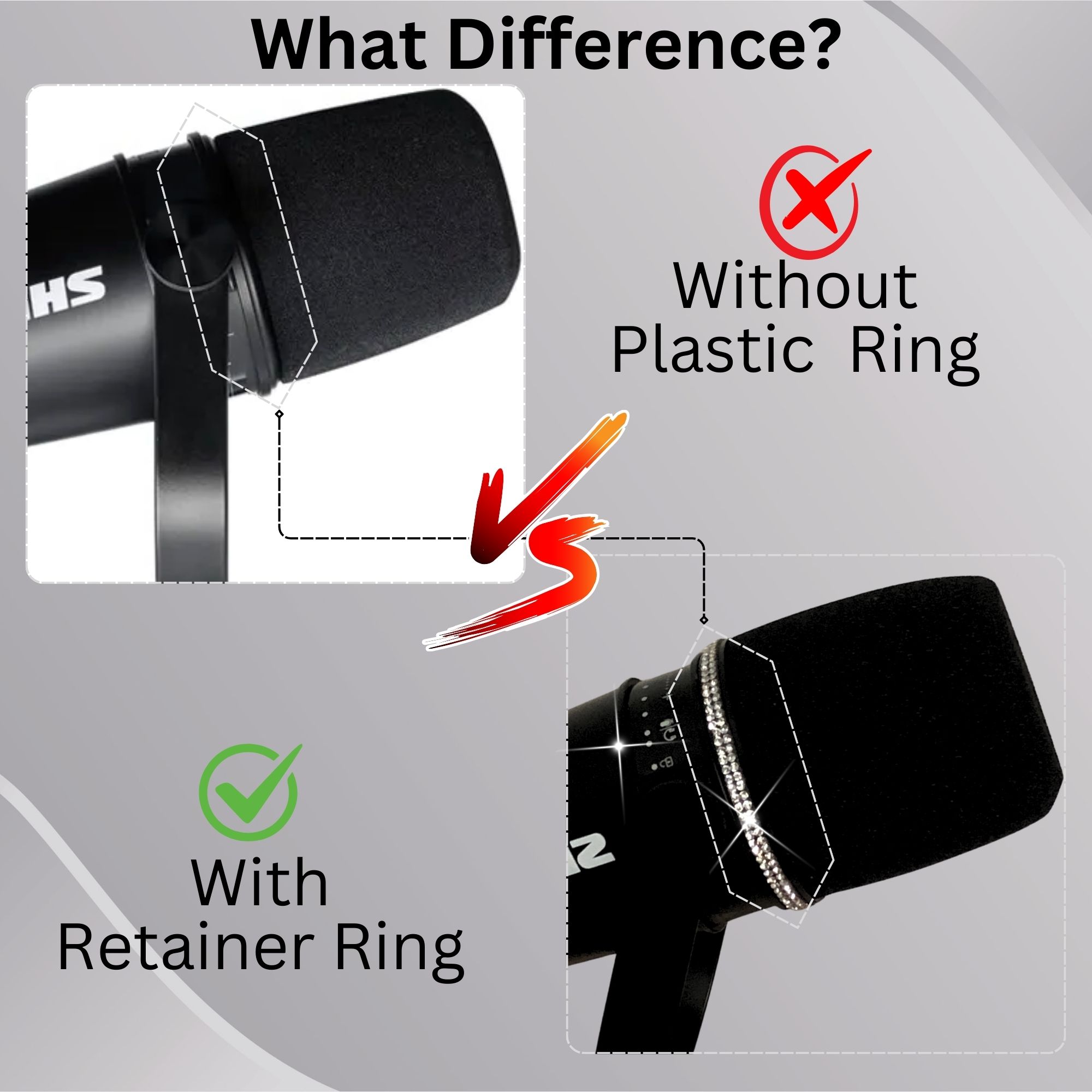 Shining MV7 Popfilter voor Shu - Shure Mic Mv7 recensie en prijs