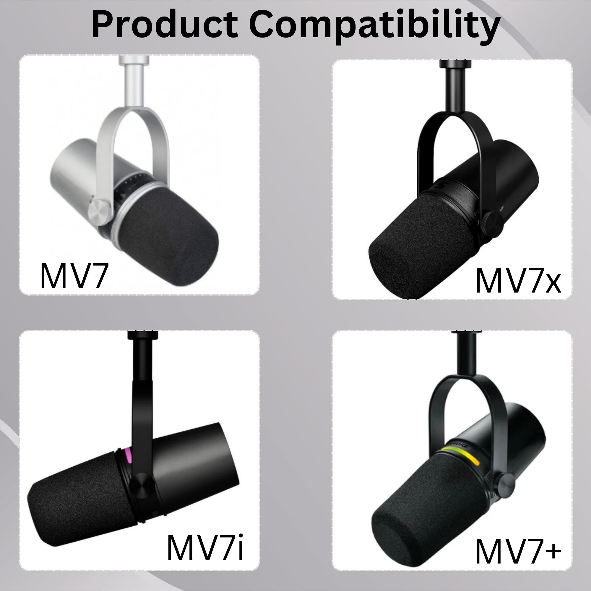 Shining MV7 Popfilter voor Shu - Shure Mic Mv7 recensie en prijs