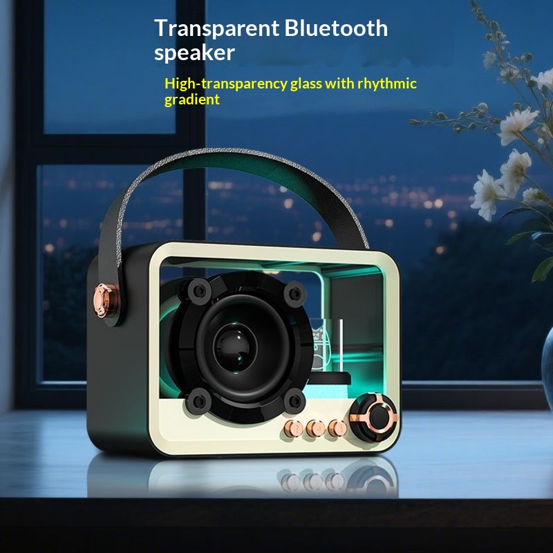Transparante draadloze luidspr - Audio Music Equalizer recensie en prijs